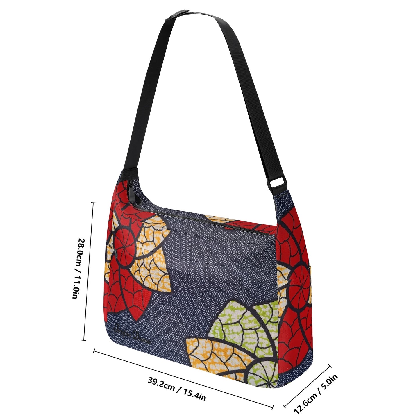 tropic dune bridgetown canvas shoulder bag