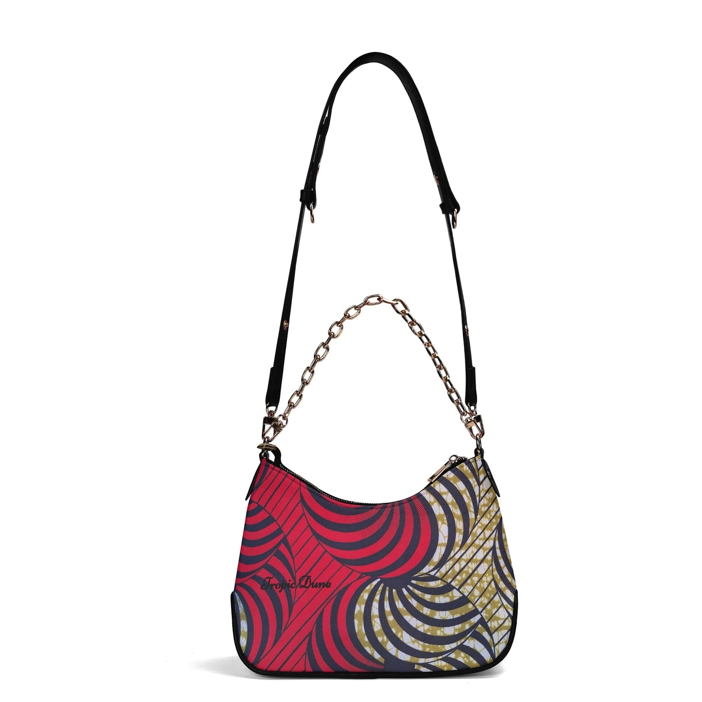 san salvador faux leather shoulder bag by tropic dune