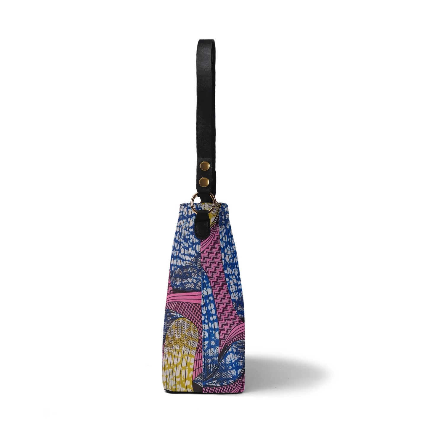 nostalgie faux leather bucket shoulder bag by tropic dune