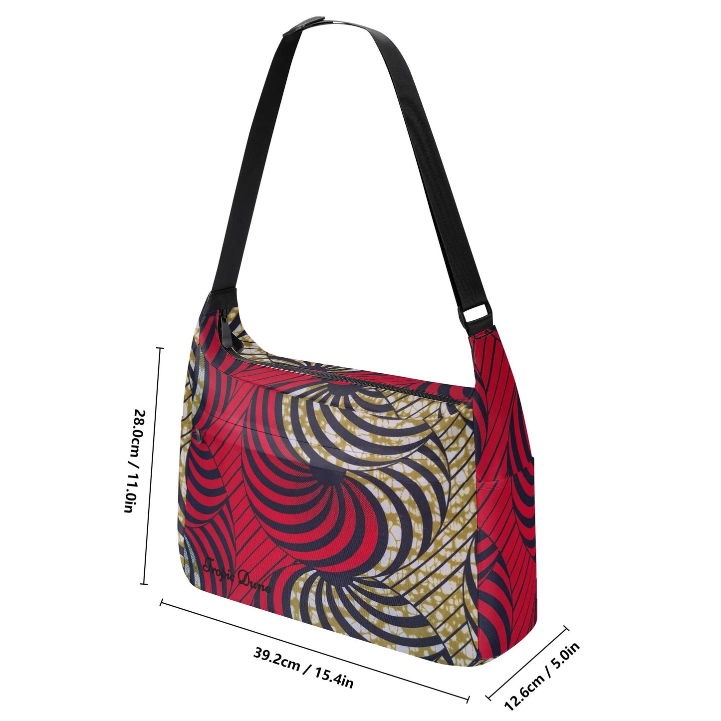 tropic dune george town canvas shoulder bag