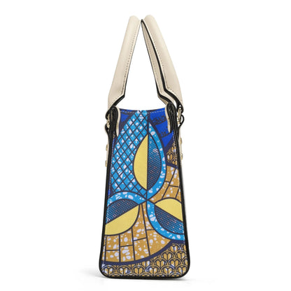 Luxor Tropic Dune Faux Leather Satchel