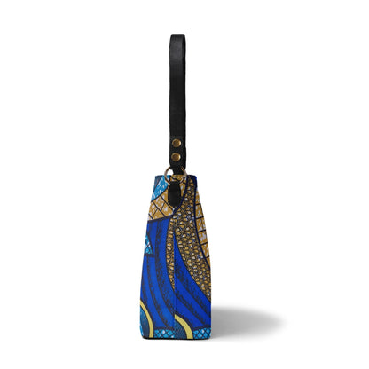 Maya Faux Leather Bucket Shoulder Bag By Tropic Dune