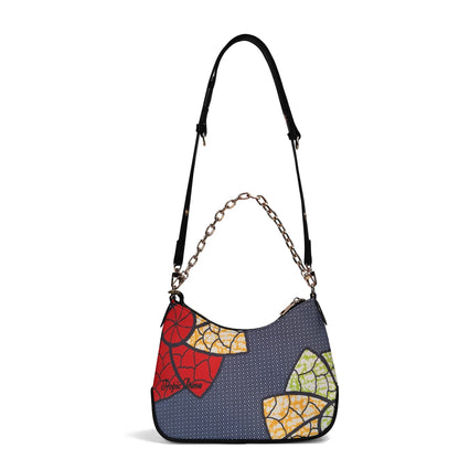 Panama City Faux Leather Shoulder Bag By Tropic Dune