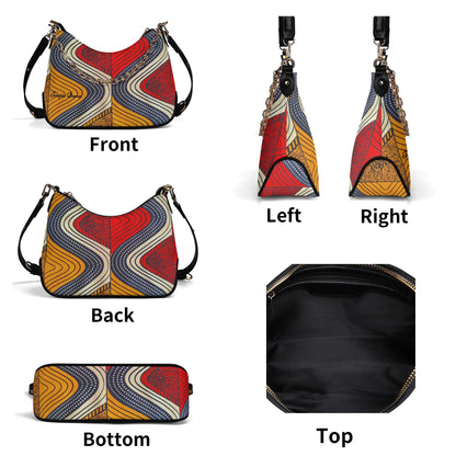 Mixco Faux Leather Shoulder Bag By Tropic Dune