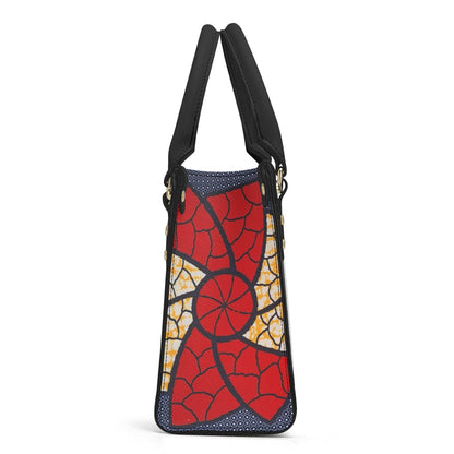 Sahasha Tropic Dune Faux Leather Satchel