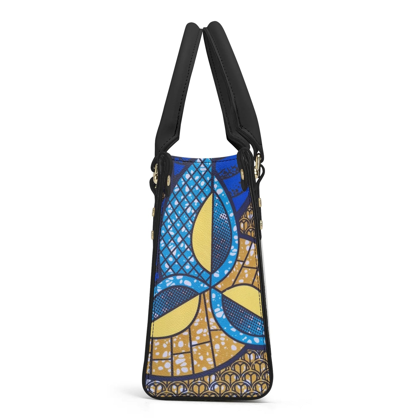luxor tropic dune faux leather satchel