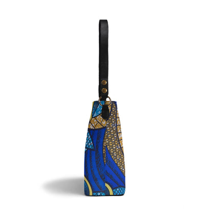Maya Faux Leather Bucket Shoulder Bag By Tropic Dune