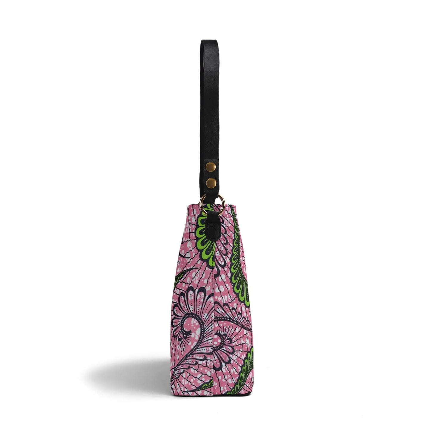 hugada faux leather bucket shoulder bag by tropic dune
