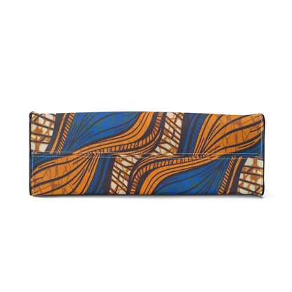 Niamey Tropic Dune Faux Leather Satchel
