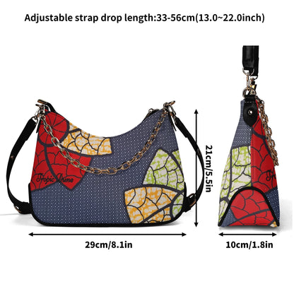 Panama City Faux Leather Shoulder Bag By Tropic Dune