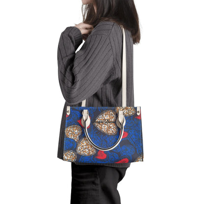 Libreville Tropic Dune Faux Leather Satchel