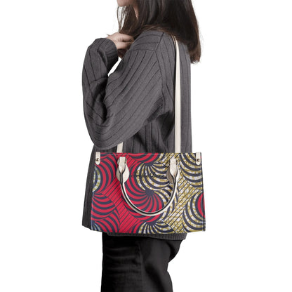 Windhoek Tropic Dune Faux Leather Satchel