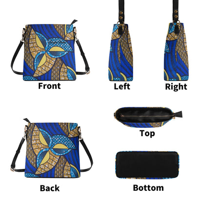 Maya Faux Leather Bucket Shoulder Bag By Tropic Dune