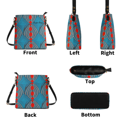 Bisous Faux Leather Bucket Shoulder Bag By Tropic Dune