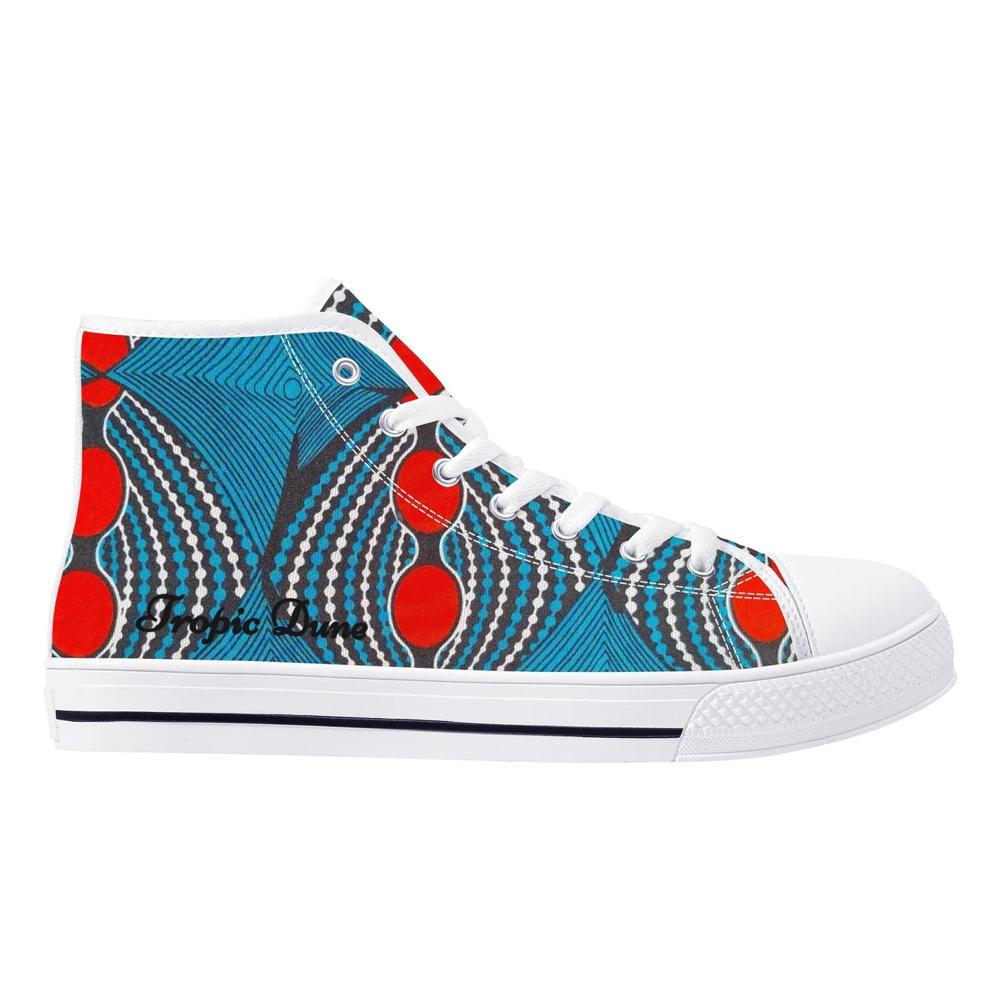 tarkwa bay high top sneaker by tropic dune
