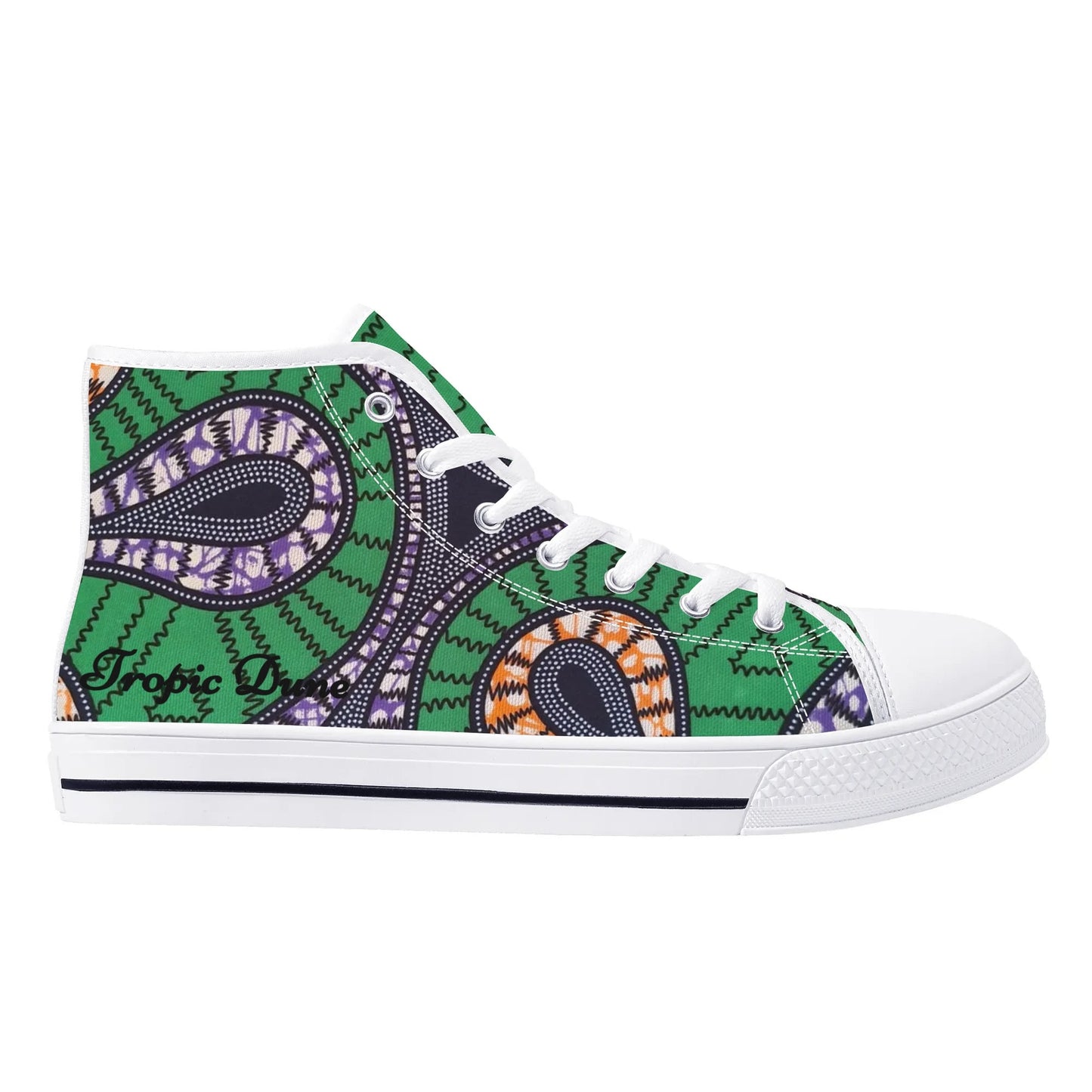 galapagos high top sneaker by tropic dune