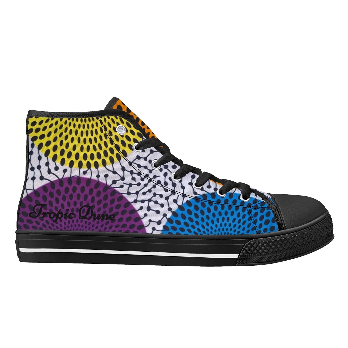 st lucia high top sneaker by tropic dune