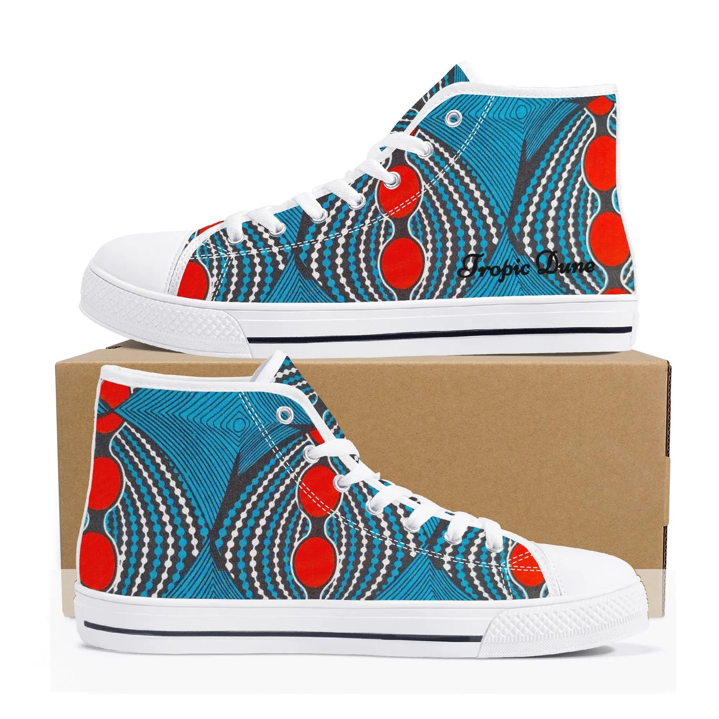 sahara high top sneaker by tropic dune
