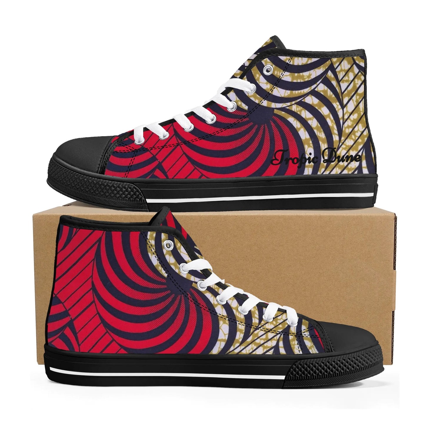 easter island high top sneaker by tropic dune