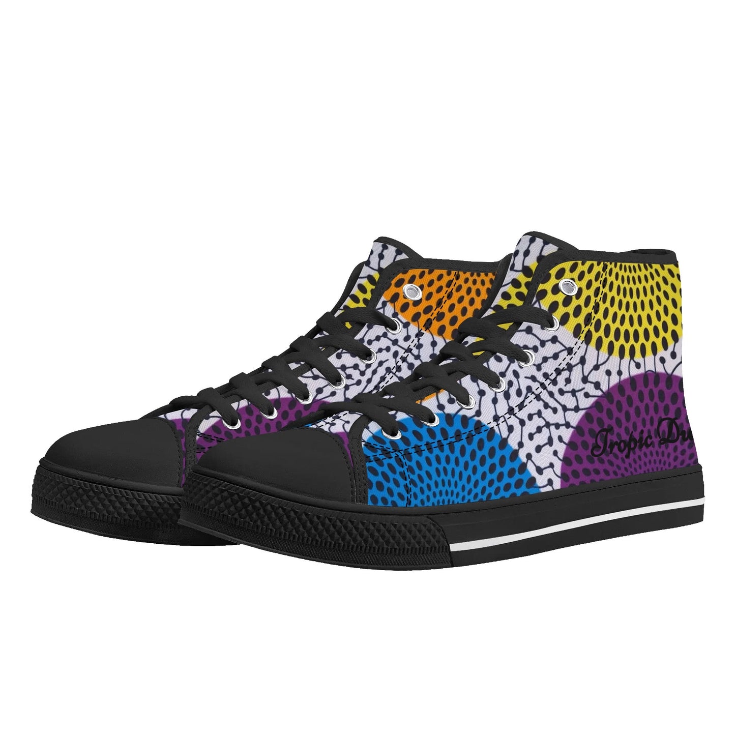 st lucia high top sneaker by tropic dune