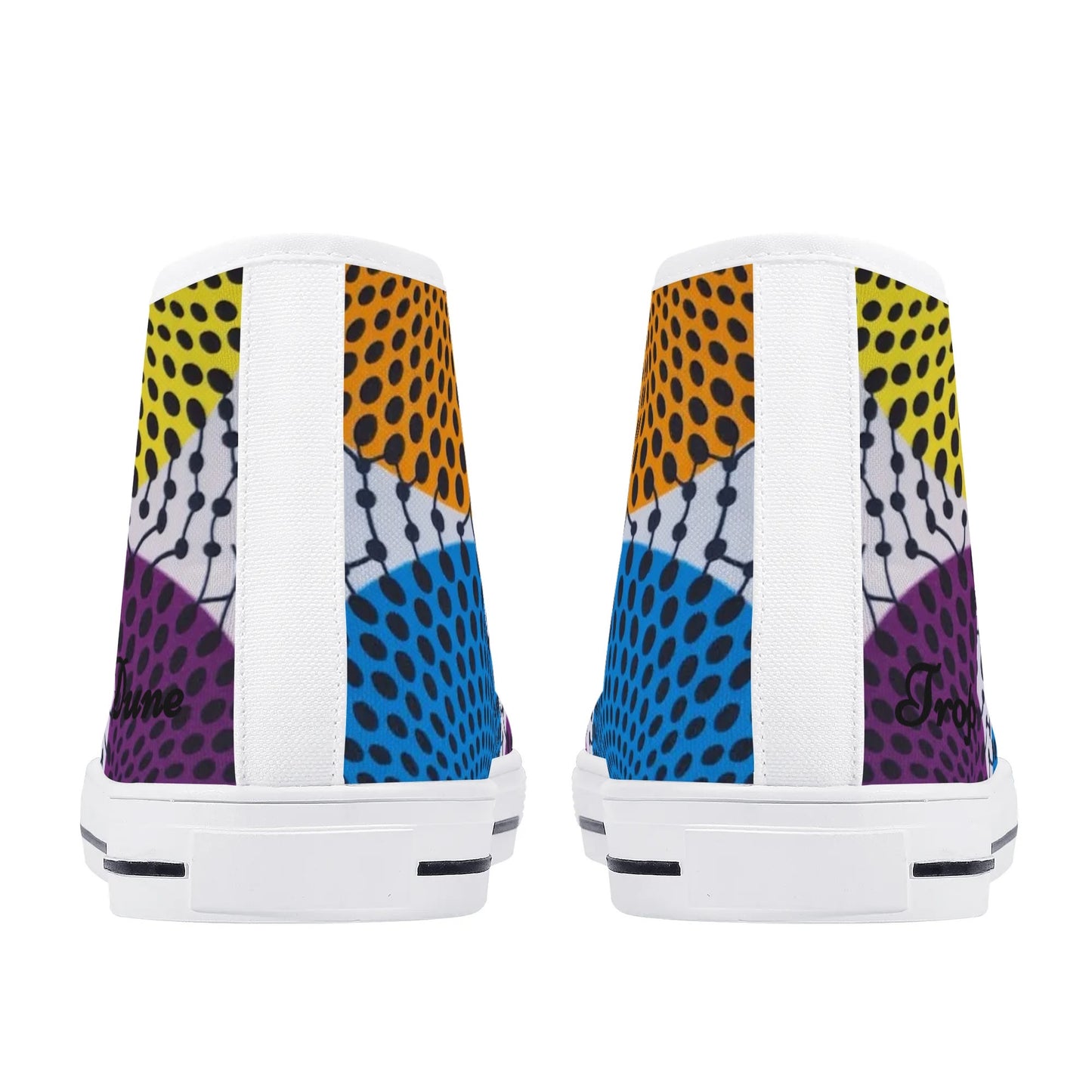 st lucia high top sneaker by tropic dune