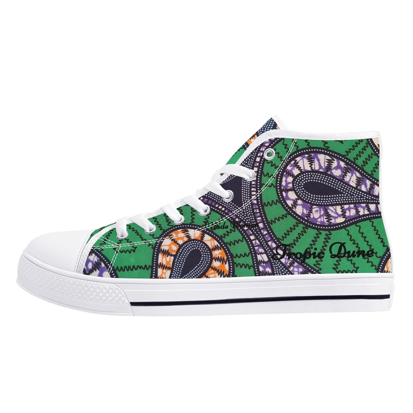 galapagos high top sneaker by tropic dune