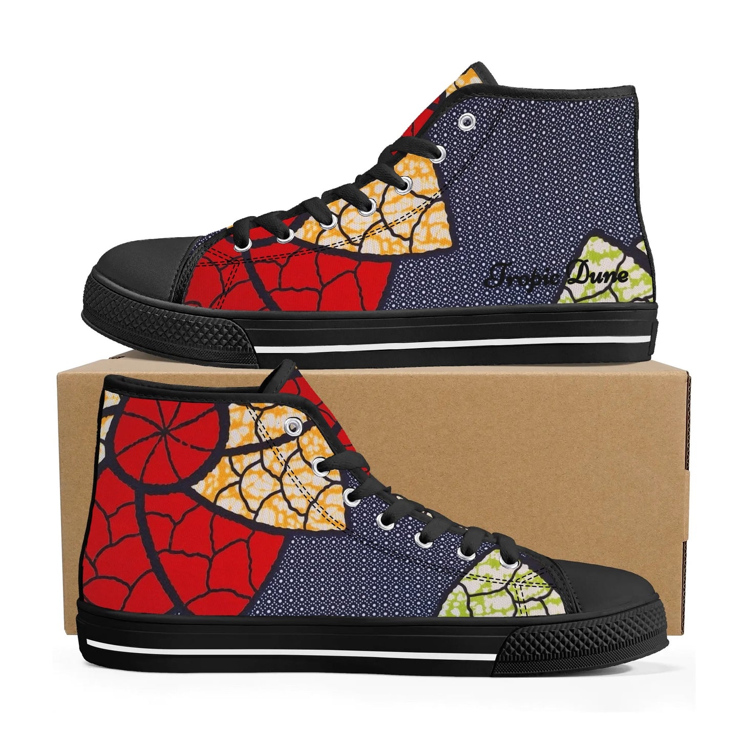 mauritius high top sneaker by tropic dune