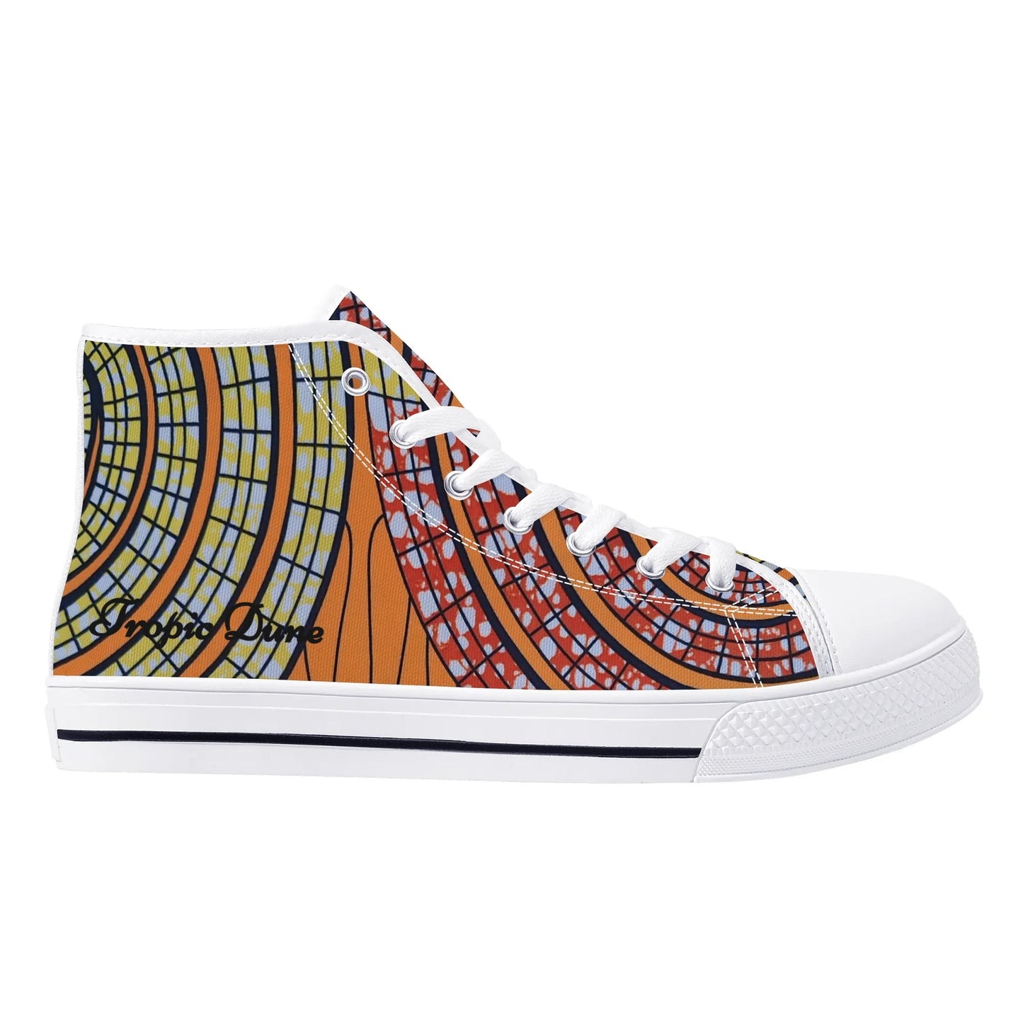 barbados high top sneaker by tropic dune