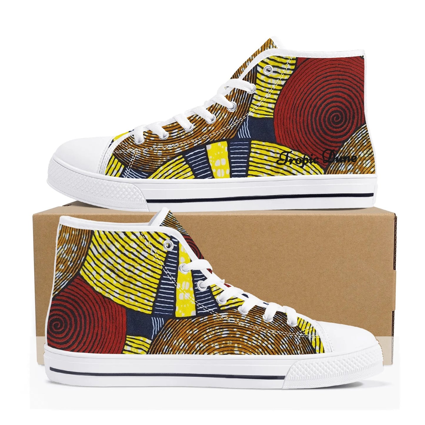 puerto rico high top sneaker by tropic dune