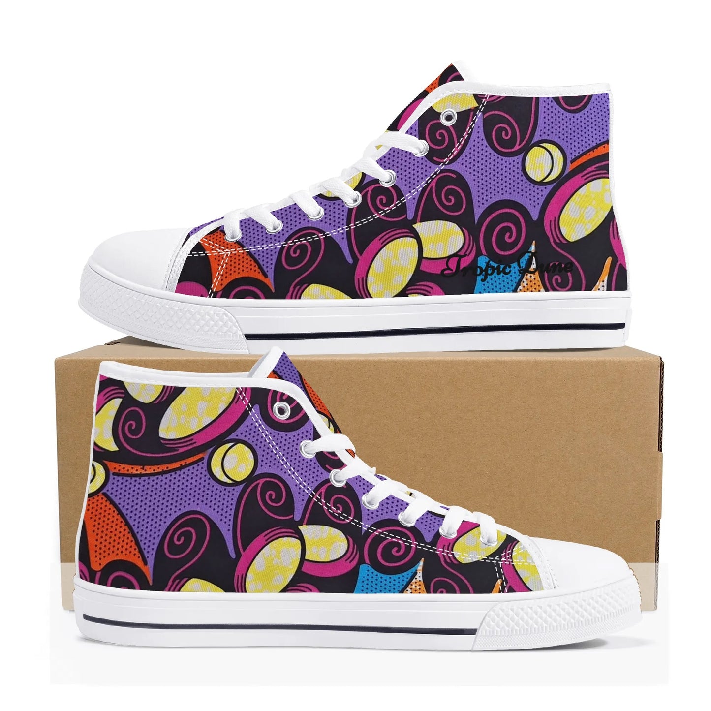 tahiti high top sneaker by tropic dune