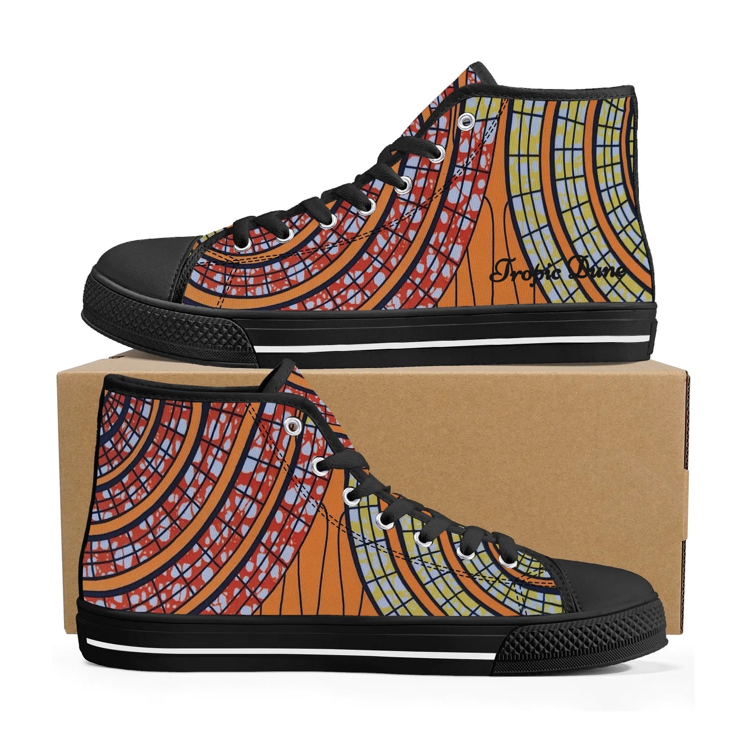 barbados high top sneaker by tropic dune
