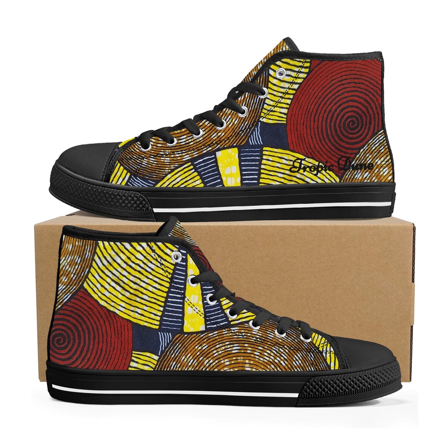 puerto rico high top sneaker by tropic dune