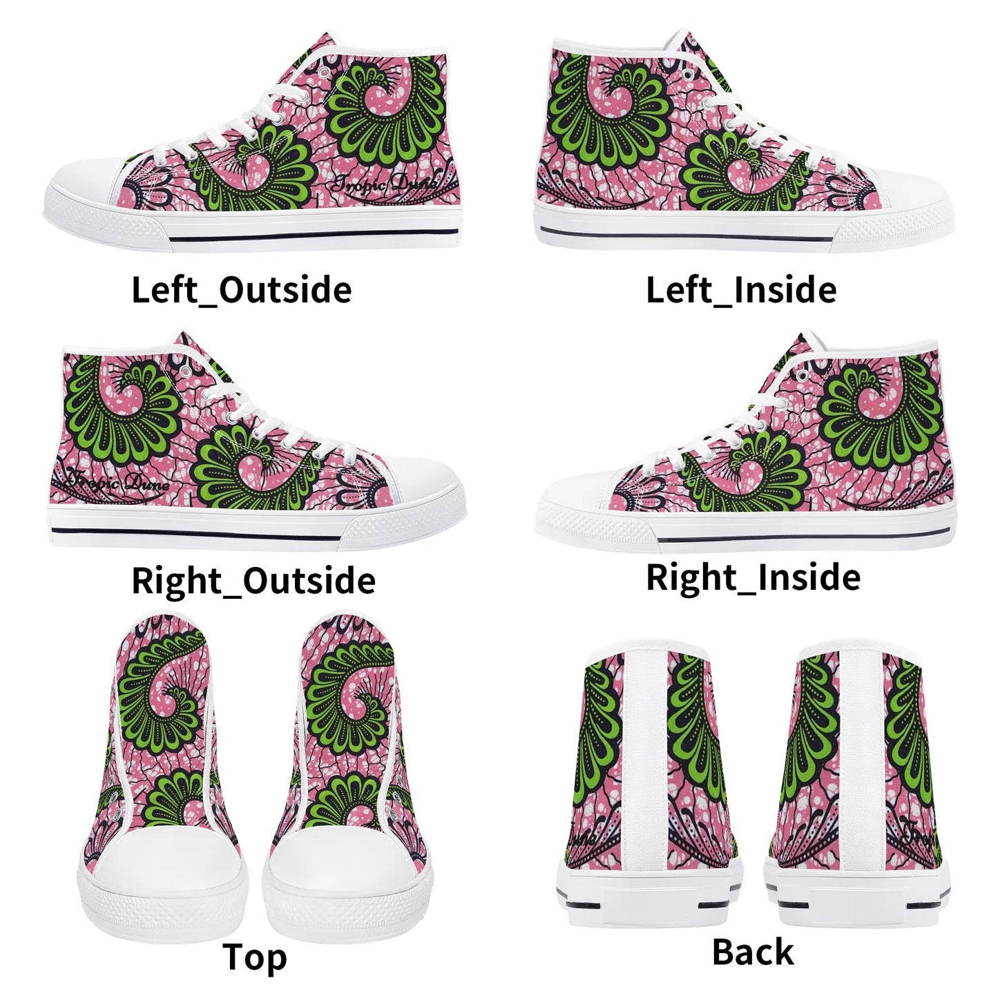 samoa high top sneaker by tropic dune