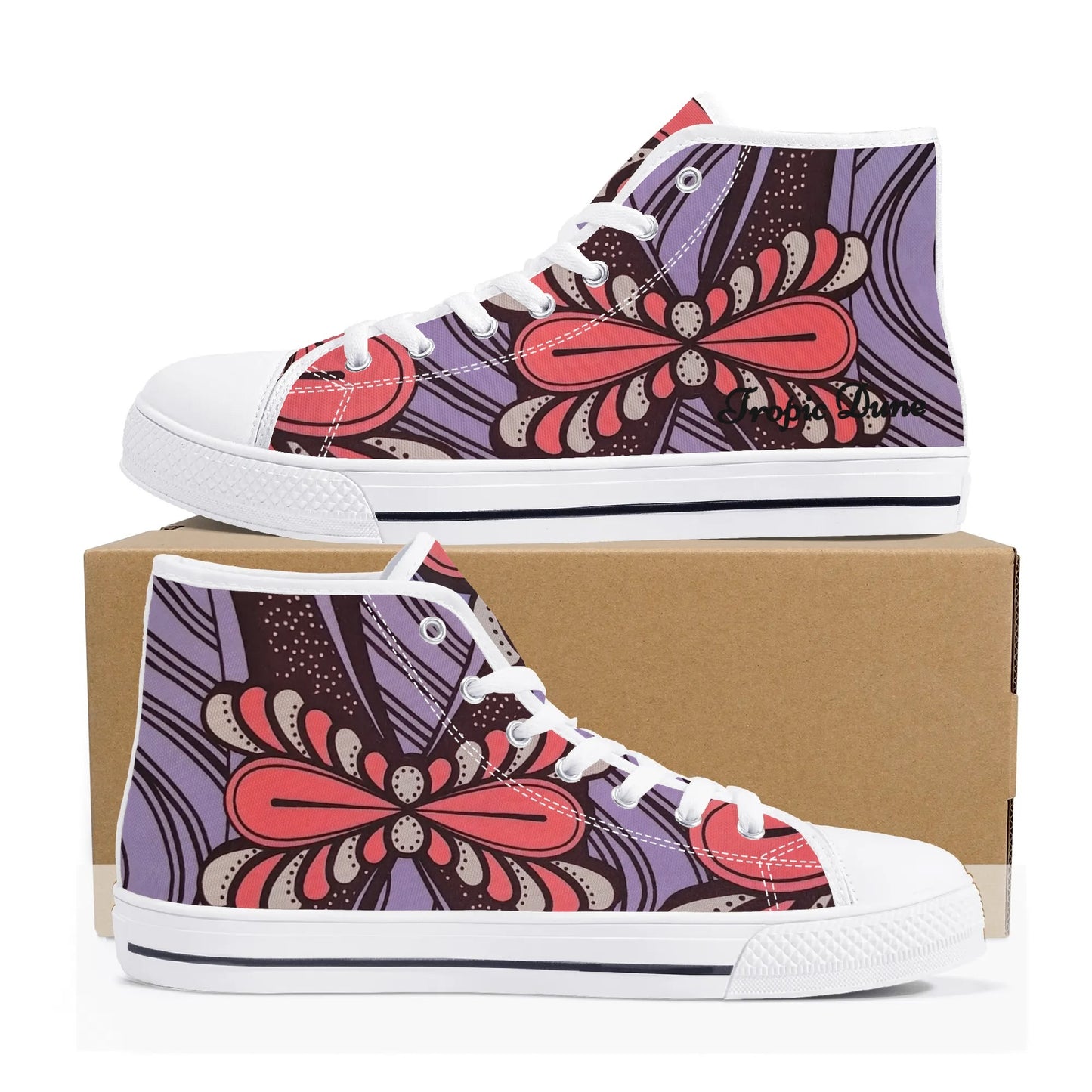 marrakesh high top sneaker by tropic dune