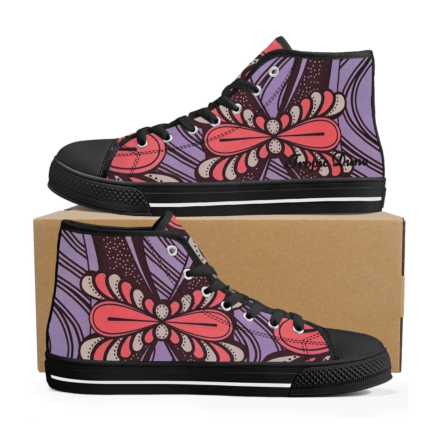 marrakesh high top sneaker by tropic dune