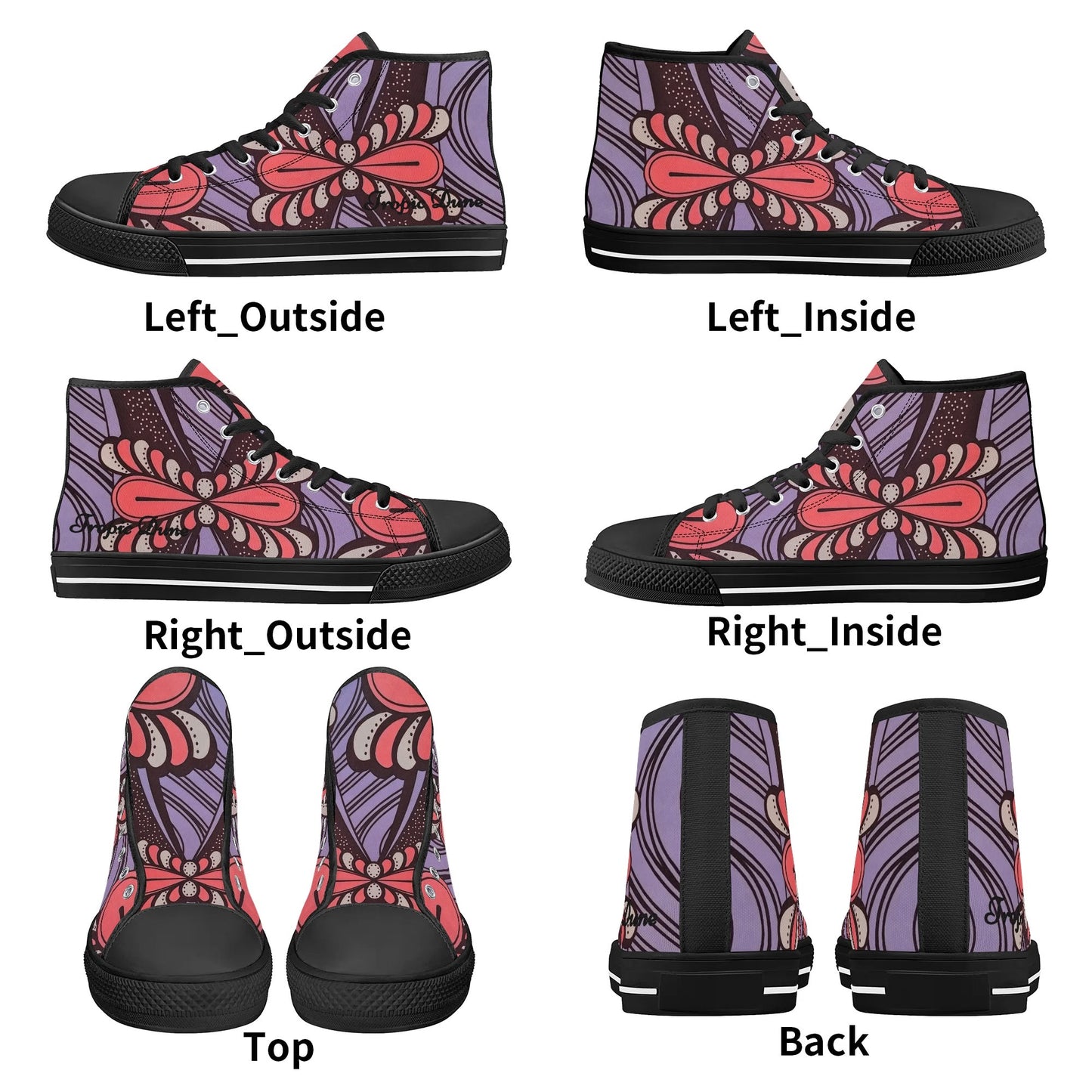 marrakesh high top sneaker by tropic dune