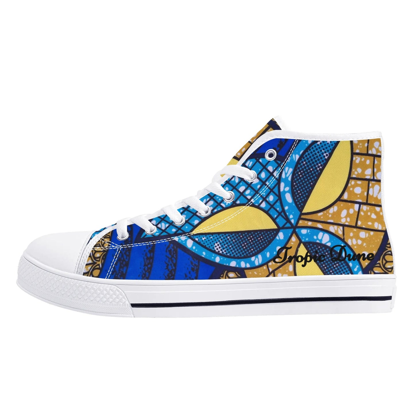 santorini high top sneaker by tropic dune