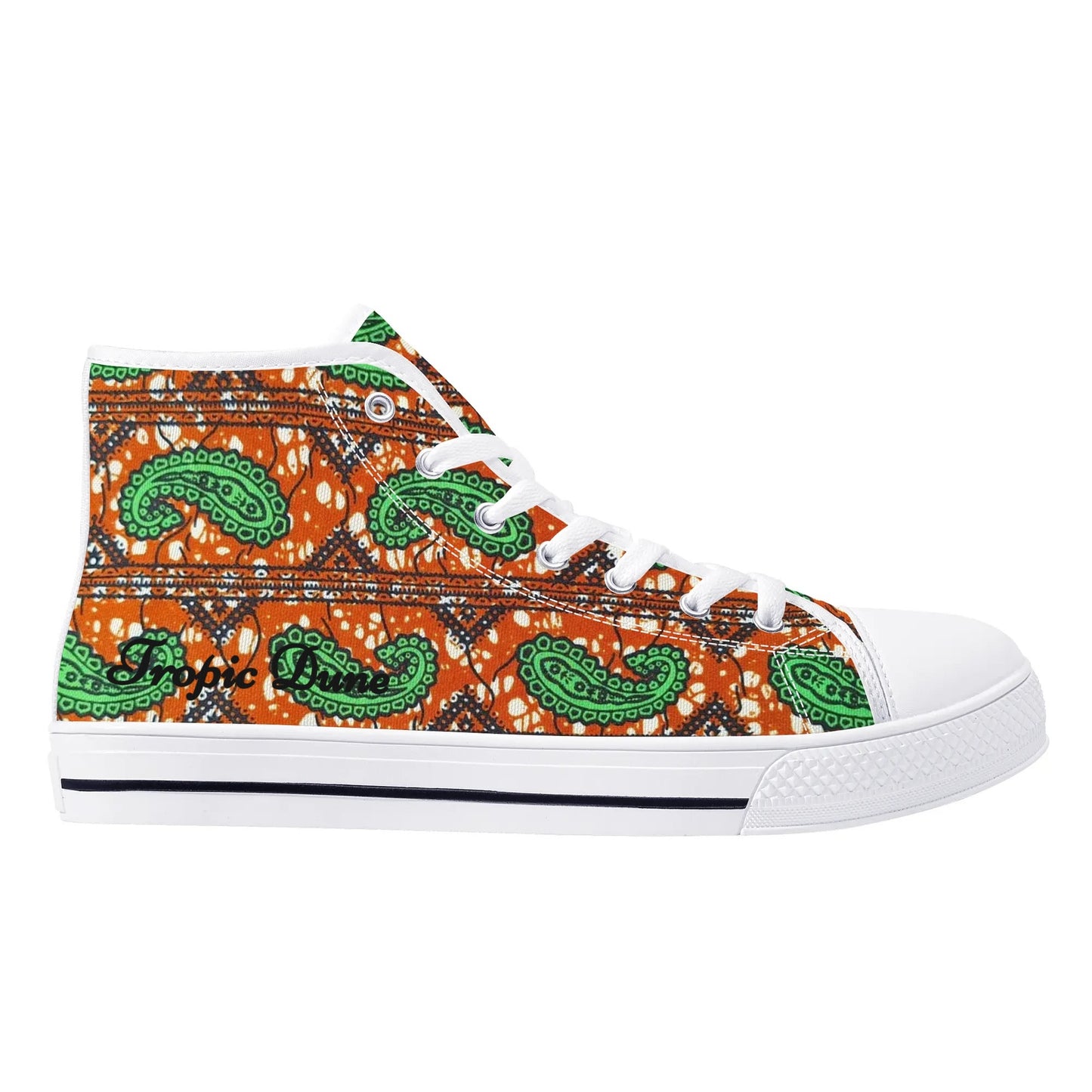 victoria island high top sneaker by tropic dune
