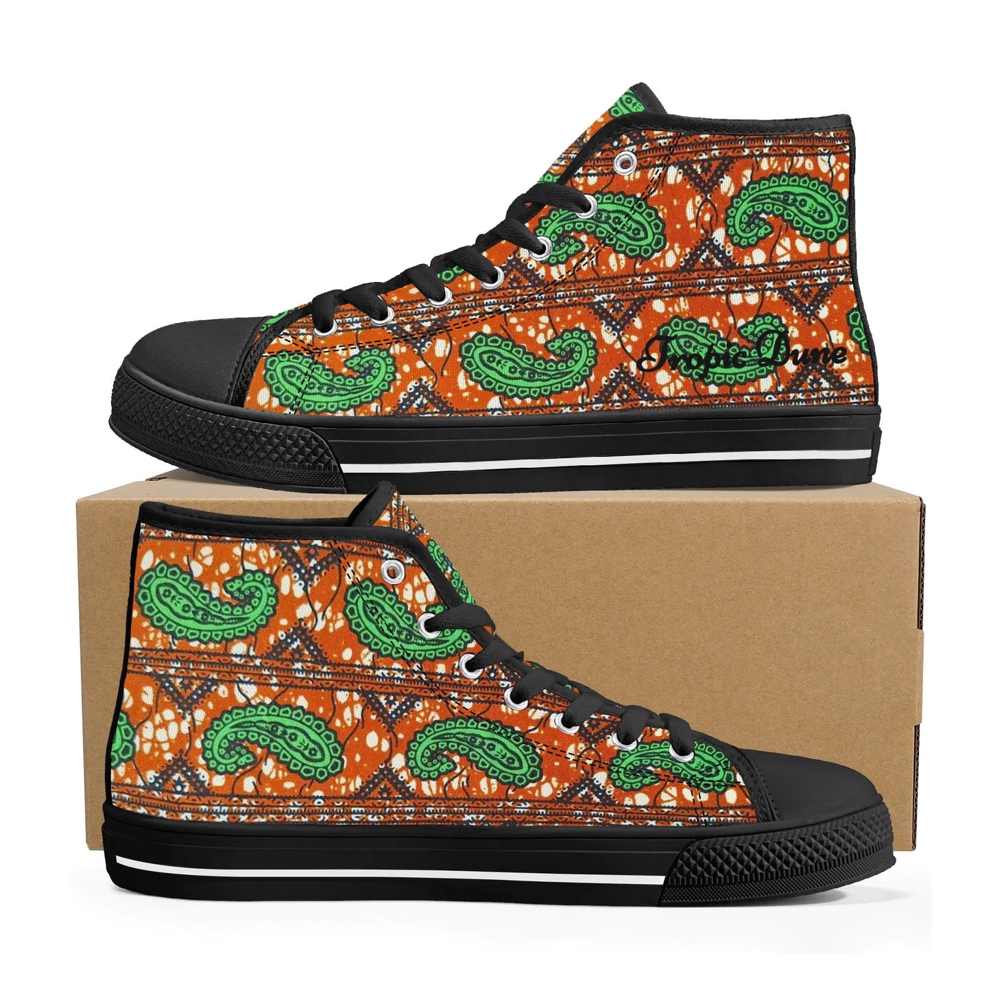 victoria island high top sneaker by tropic dune