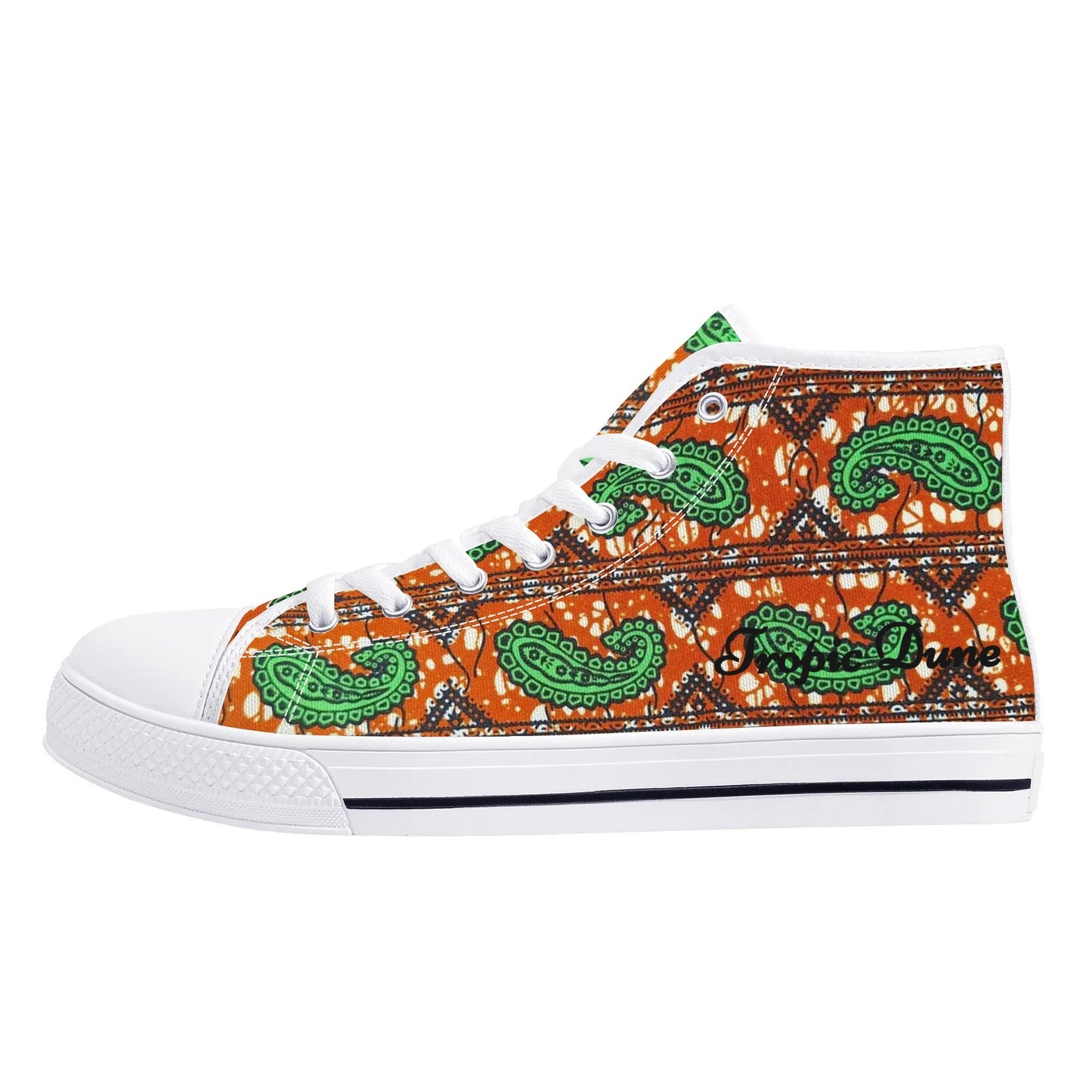 victoria island high top sneaker by tropic dune