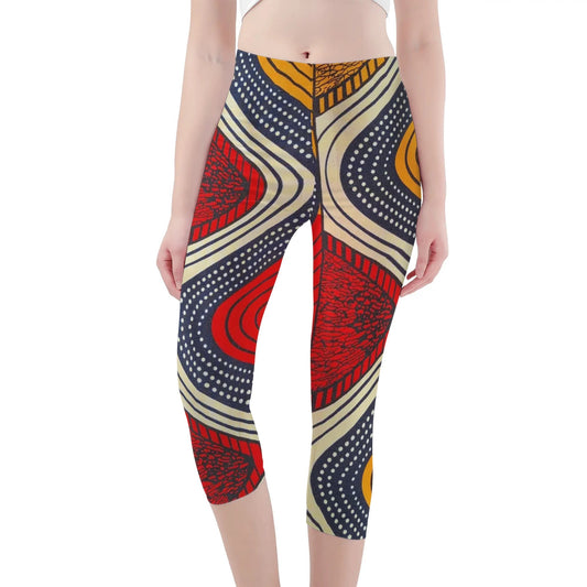 Kauai Capri Leggings By Tropic Dune