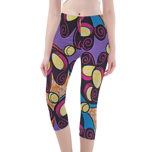 Zanzibar Capri Leggings By Tropic Dune