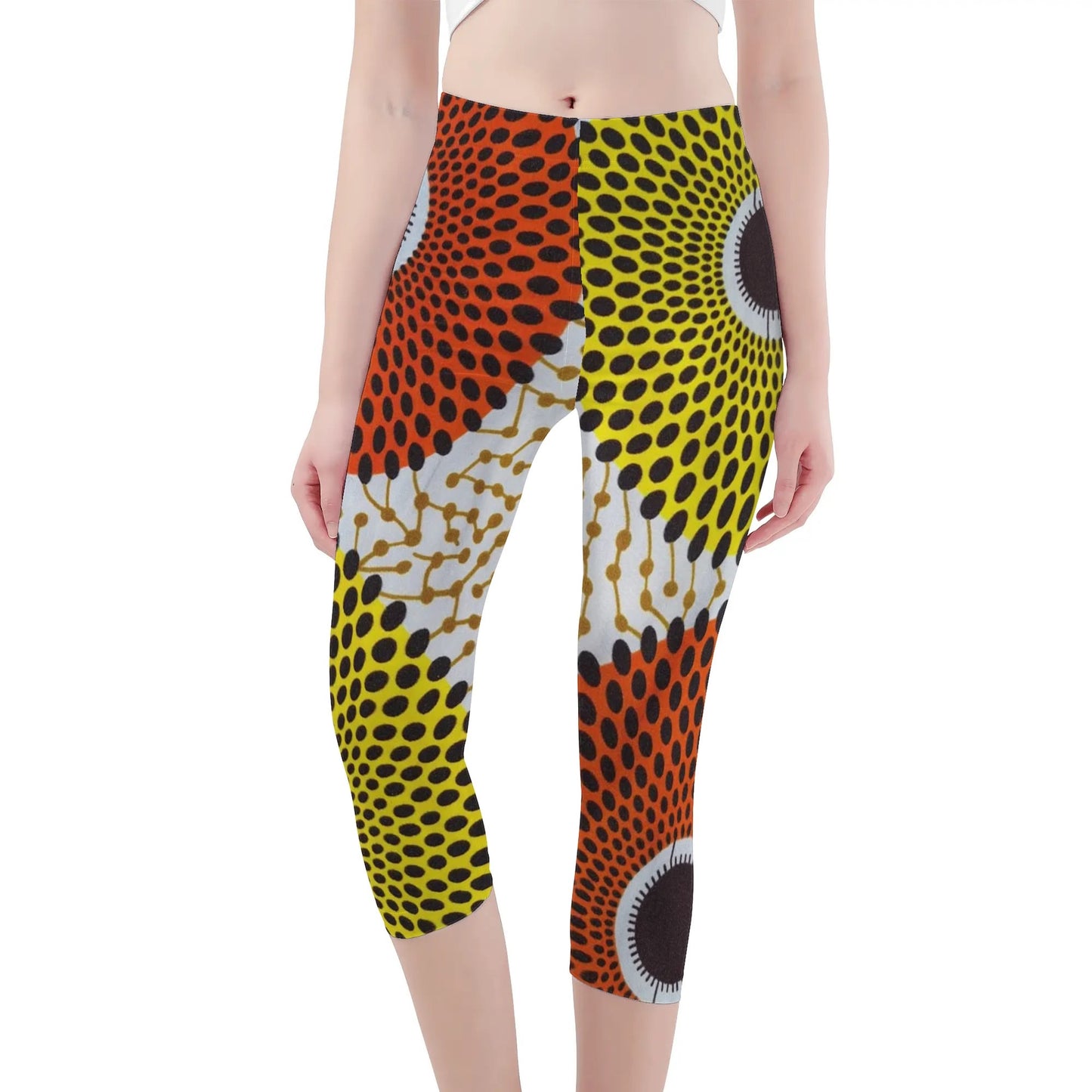 banana island capri leggings by tropic dune