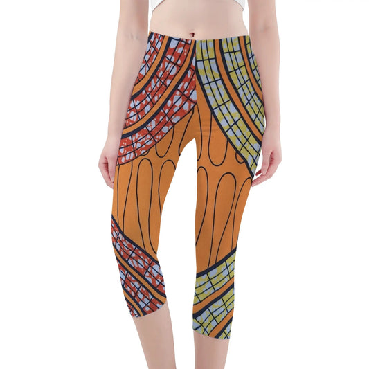 The Bahamas Capri Leggings By Tropic Dune