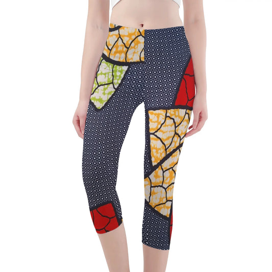 Maldives Capri Leggings By Tropic Dune