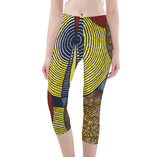 Galápagos Islands Capri Leggings By Tropic Dune