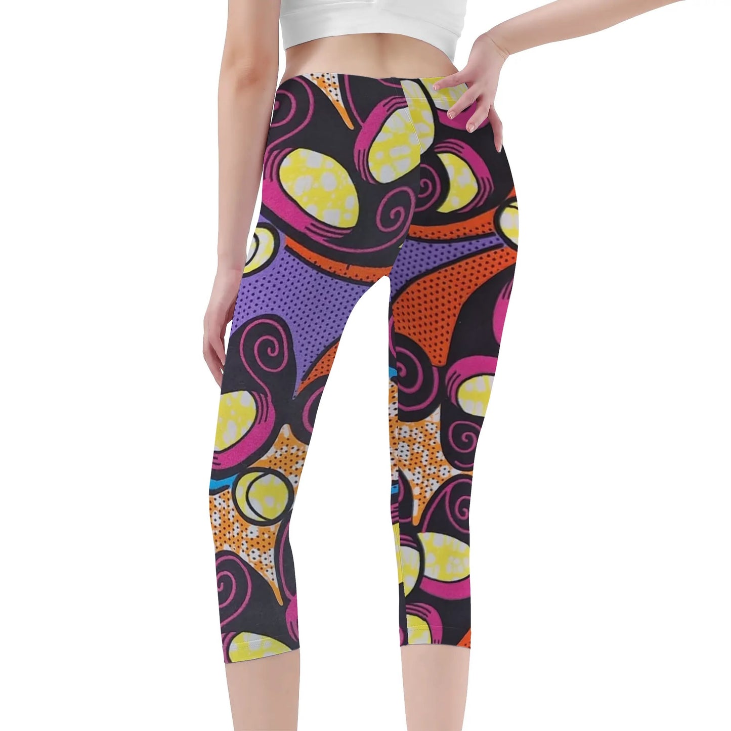 zanzibar capri leggings by tropic dune
