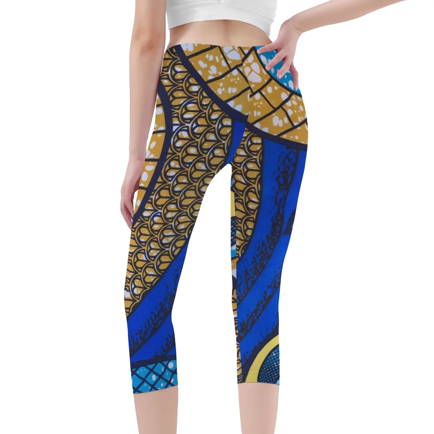 bora bora capri leggings by tropic dune