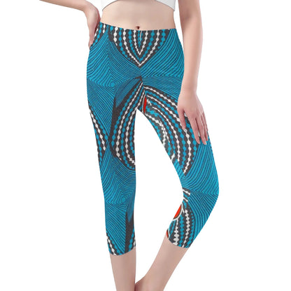 Barbados Capri Leggings By Tropic Dune