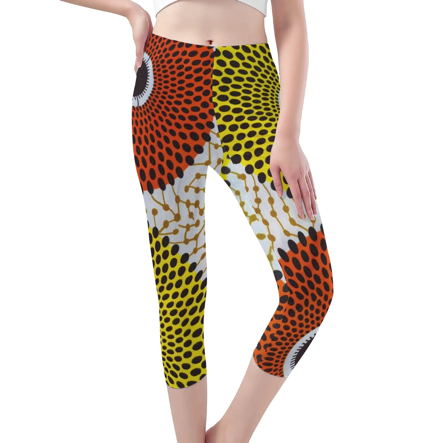 banana island capri leggings by tropic dune